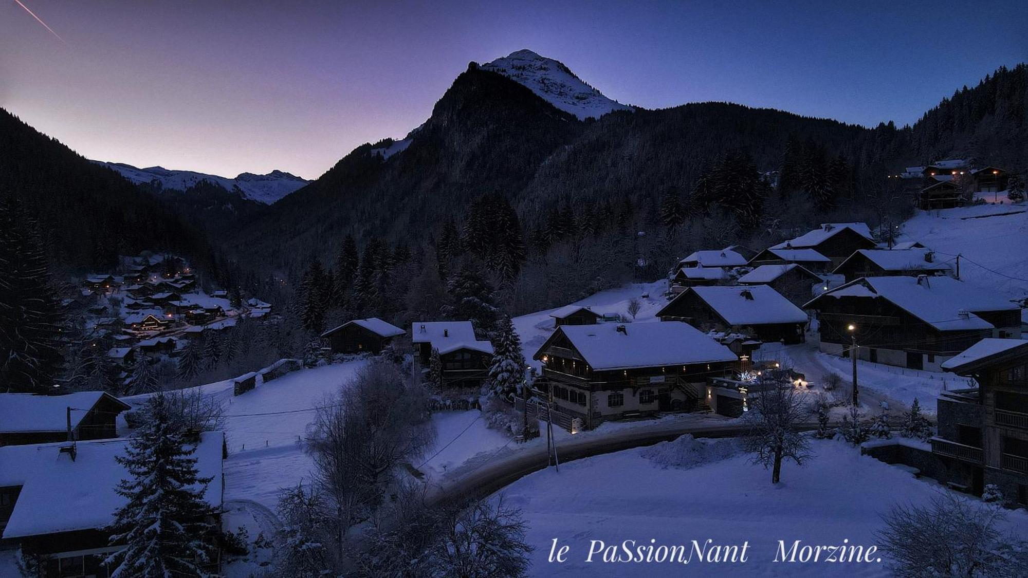 Hotel Le Passionnant Morzine Exterior foto
